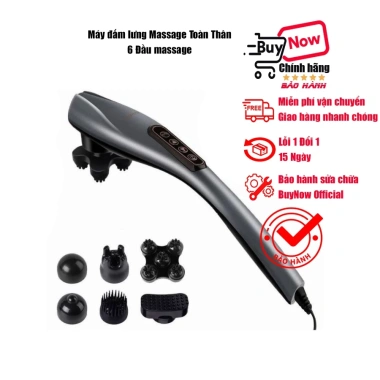Máy Đấm Lưng YOTUO Chính Hãng - 6 Đầu Massage Toàn Thân, Tem Bảo Hành, Giá 281.597₫