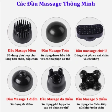 Máy Đấm Lưng YOTUO Chính Hãng - 6 Đầu Massage Toàn Thân, Tem Bảo Hành, Giá 281.597₫