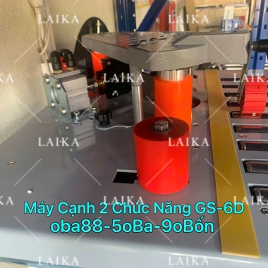 Máy dán cạnh GS-6D mẫu mới cải tiến dán cong tròn vát giảm giá 5,2 triệu 4