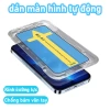 Máy dán màn hình tự động iPhone 17 16 15 14 13 12 11 Pro Max, kính cường lực full màn, giá 39.800₫
