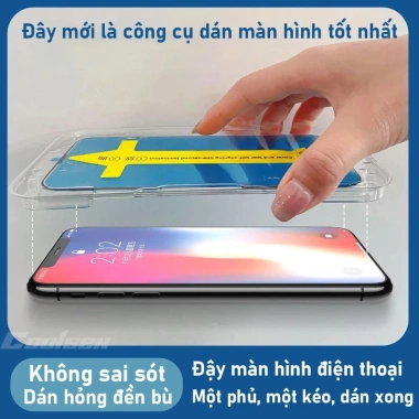 Máy dán màn hình tự động iPhone 17 16 15 14 13 12 11 Pro Max, kính cường lực full màn, giá 39.800₫ 2 Máy dán màn hình tự động iPhone 17 16 15 14 13 12 11 Pro Max, kính cường lực full màn, giá 39.800₫ 2