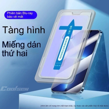 Máy dán màn hình tự động iPhone 17 16 15 14 13 12 11 Pro Max, kính cường lực full màn, giá 39.800₫