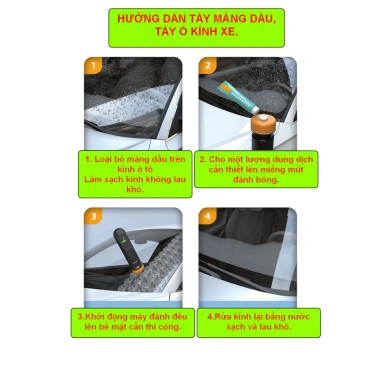 Máy Đánh Bóng Sơn Xe Mini Cầm Tay - Tẩy Ố Kính, Giá chỉ 344.000, Hiệu suất cao 7