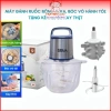Máy Đánh Ruốc Chà Bông Seka 2L Inox 304 Đa năng xay thịt, hành, tỏi, ớt tặng lưỡi dao 2
