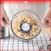 Máy Đánh Ruốc Chà Bông Seka 2L Inox 304 Đa năng xay thịt, hành, tỏi, ớt tặng lưỡi dao 5