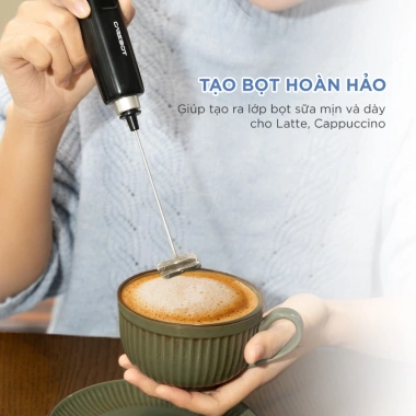 Máy Đánh Tạo Bọt Cafe CareBot MixFlow 1.200 – Động Cơ Đồng Nguyên 3 Tốc Độ, Sạc Kép Đế & USB, Giá Ưu Đãi 264k 4 Máy Đánh Tạo Bọt Cafe CareBot MixFlow 1.200 – Động Cơ Đồng Nguyên 3 Tốc Độ, Sạc Kép Đế & USB, Giá Ưu Đãi 264k 4