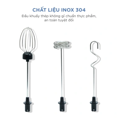 Máy Đánh Tạo Bọt Cafe CareBot MixFlow 1.200 – Động Cơ Đồng Nguyên 3 Tốc Độ, Sạc Kép Đế & USB, Giá Ưu Đãi 264k