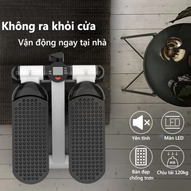 Máy đạp bước đa chức năng nam nữ, yên tĩnh tại nhà, rèn sức khỏe, giá 559.000₫ 7