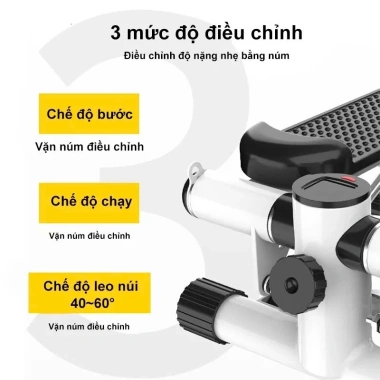 Máy đạp bước nam nữ tại nhà giảm mỡ bụng eo thon, toàn thân, giá chỉ 409.000₫ 3
