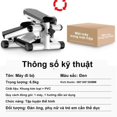 Máy đạp bước nam nữ tại nhà giảm mỡ bụng eo thon, toàn thân, giá chỉ 409.000₫ 7