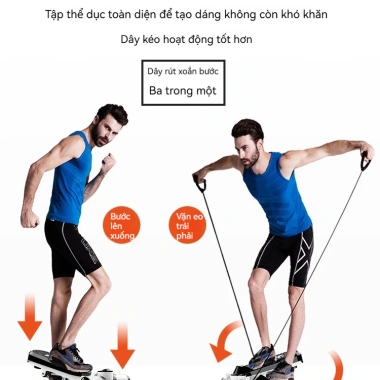 Máy đạp bước SLIMBEAUTY nam nữ đa chức năng - Tập luyện sức khỏe tại nhà, 655.900₫