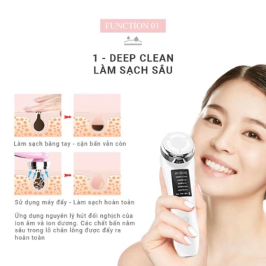 Máy đẩy tinh chất M80B 5 in 1 nâng cơ mặt massage và tẩy trang TB12 Rosslyn Hà Nội giá ưu đãi 321.440 7