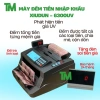 Máy đếm tiền nhập khẩu 6.300UV, tính tổng tiền theo mệnh giá polymer, BH 18 tháng - Giá ưu đãi 2.298.989₫ 2