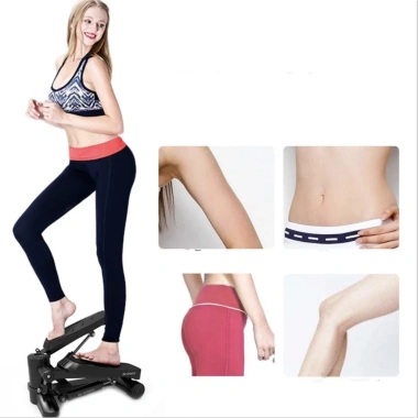 Máy Đi Bộ Tại Chỗ Stepper Giảm Mỡ, Kèm Dây Cáp Co Giãn Tập Tay - Giá 1,168,000₫