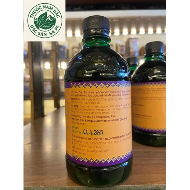 Mẩy Đia Sa Pa 500ml - Nước tắm Dao Đỏ thơm mát, dưỡng da, giá ưu đãi 110k 4