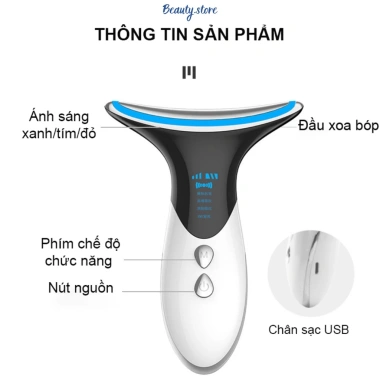 Máy điện di nâng cơ mặt xung điện EMS giảm giá làm mờ nếp nhăn CSSD11 2