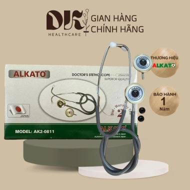 Máy đo huyết áp ALKATO AK2-811 - Bộ kiểm tra sức khỏe tại nhà, kèm tai nghe, giá chỉ 190.000đ