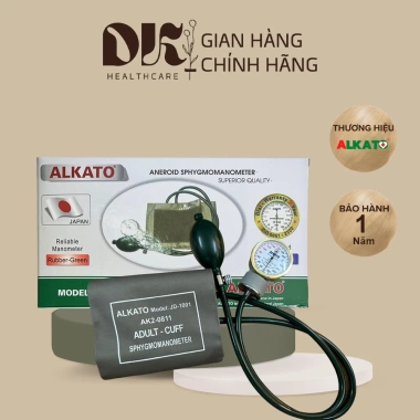Máy đo huyết áp ALKATO AK2-811 - Bộ kiểm tra sức khỏe tại nhà, kèm tai nghe, giá chỉ 190.000đ