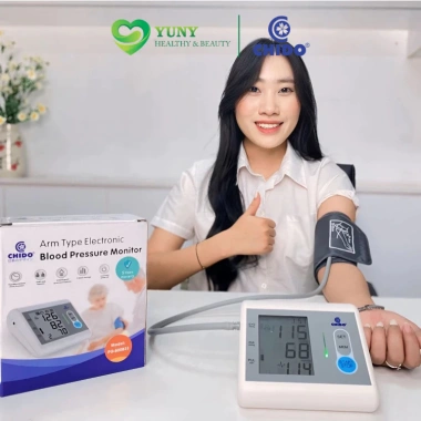 Máy Đo Huyết Áp Bắp Tay CHIDO Mới - Bảo Hành 5 Năm, Tại Nhà Giá 615k 2