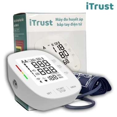Máy đo huyết áp bắp tay iTrust BP101 LCD, bảo hành 3 năm, giá ưu đãi 269.000 VNĐ