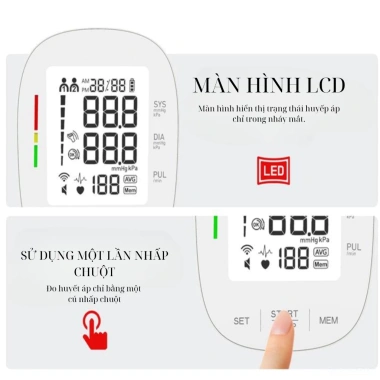 Máy đo huyết áp bắp tay iTrust BP101 LCD, bảo hành 3 năm, giá ưu đãi 269.000 VNĐ