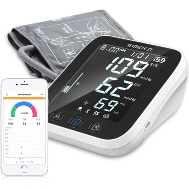 Máy đo huyết áp bắp tay Jumper JPD-HA121 Bluetooth, đồng bộ điện thoại 1.350.000₫