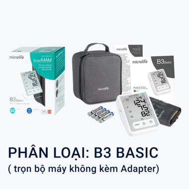 Máy đo huyết áp bắp tay Microlife B3 Basic SmartMam tự động 2 lần, giá 1.29 triệu 10