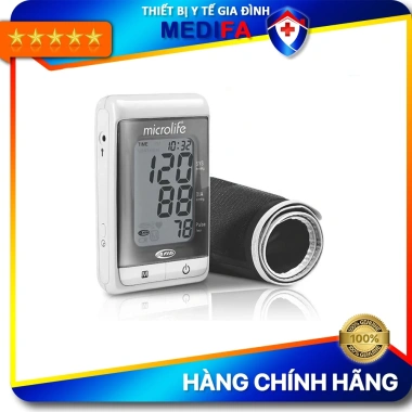 Máy đo huyết áp bắp tay Microlife BP A200 Afib kết nối PC, cảnh báo đột quỵ