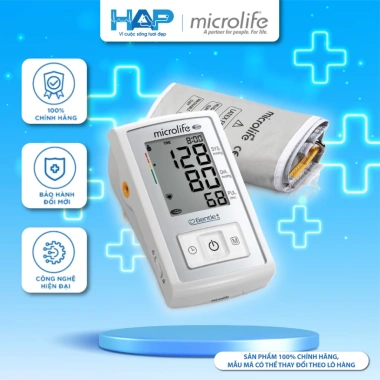 Máy đo huyết áp bắp tay Microlife BP A3 Basic (BP3GX1-4N) - Đo chính xác, dễ dùng, giá 1.543.500 VND