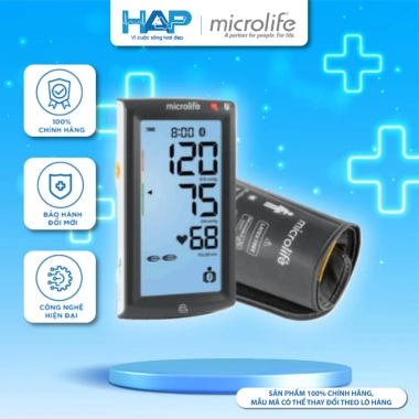 Máy đo huyết áp bắp tay Microlife BP A7 Touch BT – Đo nhanh, lưu 99 dữ liệu, giá 3,4 triệu