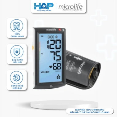 Máy đo huyết áp bắp tay Microlife BP A7 Touch BT – Đo nhanh, lưu 99 dữ liệu, giá 3,4 triệu