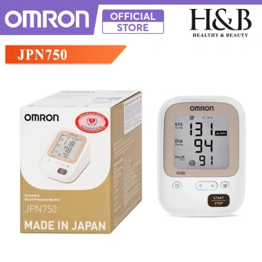 Máy Đo Huyết Áp Bắp Tay Omron JPN750 Nhập khẩu Nhật - Chuẩn Xác, Bảo Hành 5 Năm