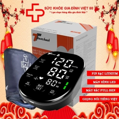 Máy đo huyết áp bắp tay Sinoheart BA-801, giọng Việt, điện 220V và bộ chuyển đổi, 320.000 VND