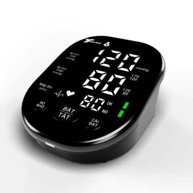 Máy đo huyết áp bắp tay Titancheck B01A đen - LED, giọng VN, bảo hành 3 năm, 395k