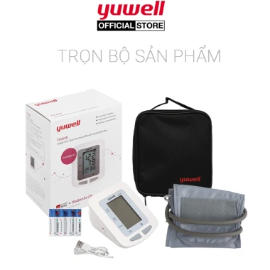 Máy đo huyết áp bắp tay Yuwell YE660B chính hãng - Đo nhanh chính xác, bảo hành 5 năm, giá 535k