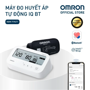 Máy Đo Huyết Áp Bluetooth OMRON HEM-7.194T1-FLAP 2.026 Giá 1.84 triệu Siêu Chính Xác Đa Dụng