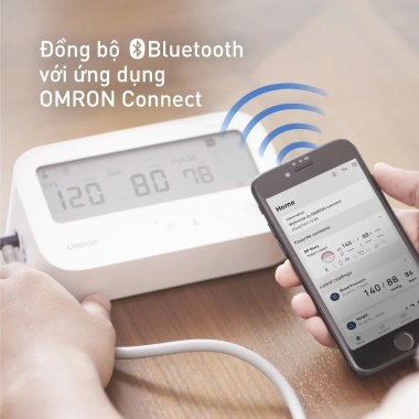 Máy Đo Huyết Áp Bluetooth OMRON HEM-7.194T1-FLAP 2.026 Giá 1.84 triệu Siêu Chính Xác Đa Dụng 6 Máy Đo Huyết Áp Bluetooth OMRON HEM-7.194T1-FLAP 2.026 Giá 1.84 triệu Siêu Chính Xác Đa Dụng 6
