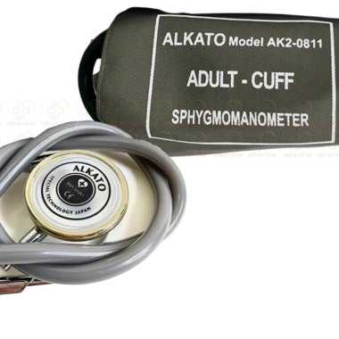 Máy đo huyết áp cơ Alkato nhập khẩu Nhật Bản – Quả bóp, đai bắp tay & ống nghe, 125k 3 Máy đo huyết áp cơ Alkato nhập khẩu Nhật Bản – Quả bóp, đai bắp tay & ống nghe, 125k 3