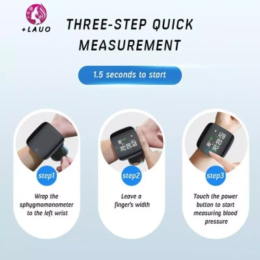 Máy đo huyết áp cổ tay Springevenstar kỹ thuật số, giọng nói tự động, đo nhịp tim, cảm ứng, LCD, sạc nhanh 179.300₫