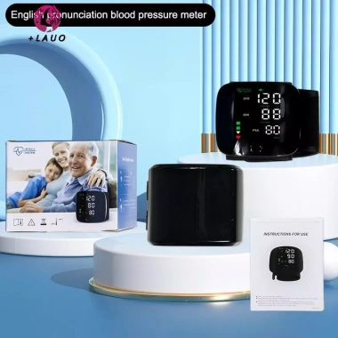 Máy đo huyết áp cổ tay Springevenstar kỹ thuật số, giọng nói tự động, đo nhịp tim, cảm ứng, LCD, sạc nhanh 179.300₫