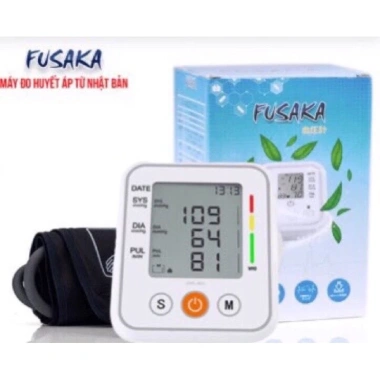Máy đo huyết áp điện tử bắp tay FUSAKA - Bảo hành 2 năm, tặng vòng huyết áp, 150.000₫ 2