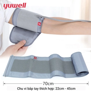 Máy đo huyết áp điện tử bắp tay YUWELL YE660D chính hãng bảo hành 5 năm 560.000 VND 5 Máy đo huyết áp điện tử bắp tay YUWELL YE660D chính hãng bảo hành 5 năm 560.000 VND 5