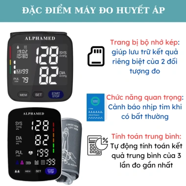 Máy Đo Huyết Áp Điện Tử Không Dây Yonker YK-BPA1 - Đo Nhanh, Chính Xác, Giá 395k 4