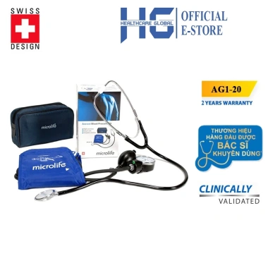 Máy Đo Huyết Áp Microlife AG120 Thụy Sỹ Bảo Hành 24 Tháng Giá Ưu Đãi 475k