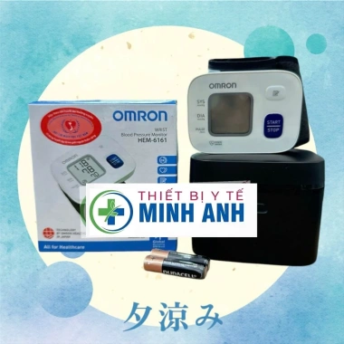 Máy đo huyết áp Omron 6.161 chính hãng - Bảo hành 5 năm, giá ưu đãi 930.000 VND
