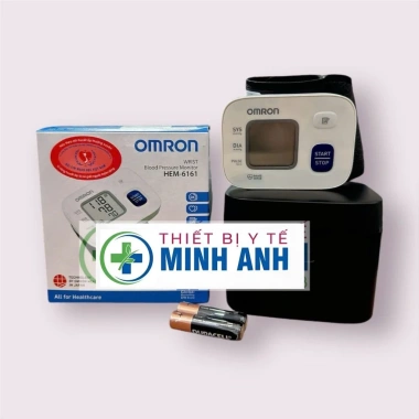 Máy đo huyết áp Omron 6.161 chính hãng - Bảo hành 5 năm, giá ưu đãi 930.000 VND