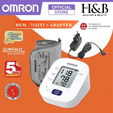 Máy Đo Huyết Áp Omron HEM-7.142T2 Bắp Tay Bluetooth - Kết Nối Smartphone, Bảo Hành 5 Năm, Giá 1.060.000₫ 8 Máy Đo Huyết Áp Omron HEM-7.142T2 Bắp Tay Bluetooth - Kết Nối Smartphone, Bảo Hành 5 Năm, Giá 1.060.000₫ 8