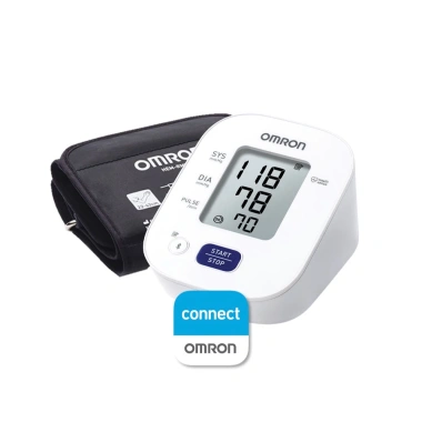 Máy đo huyết áp Omron HEM-7.143T1 1 nút ấn, lưu 30 kết quả, Bluetooth, model 2.022
