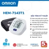 Máy đo huyết áp Omron HEM-7.143T1 1 nút ấn, lưu 30 kết quả, Bluetooth, model 2.022 4