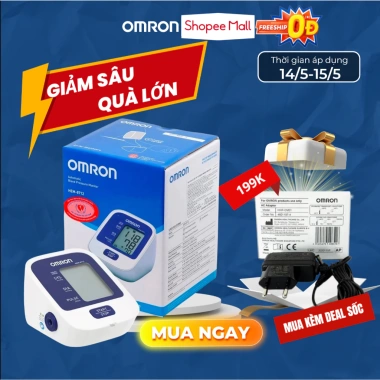 Máy Đo Huyết Áp Omron HEM-8.712 Chính Hãng - Bảo Hành 5 Năm, Giá Ưu Đãi 968k